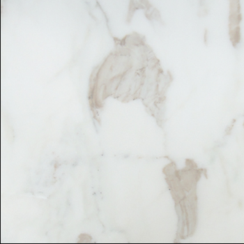 white marble with gray veins.